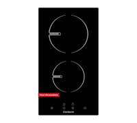 Corberó CCVGD25BF Plaque vitrocéramique 2 zones de cuisson 9 niveaux de puissance Contrôle tactile Arrêt automatique Puissance 2900 W Noir
