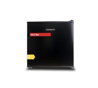 Corberó CFMMB44BL Mini bar statique, plage de température 1-10 °C, étagères en plastique, condensateur, portes réversibles, pieds de nivellement, 41 dB, noir