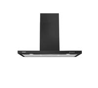 Corberó - Hotte décorative horizontale | 90 cm | VOSTOK960B | Poussoir | Débit 647,7 m³/h | 165 W | 3 vitesses | 3 filtres en aluminium | Filtre charbon | Efficacité énergétique A, noir