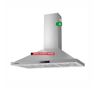 Corberó NEMRUT675X Hotte décorative pyramide Blanc 60 cm Débit 750 m3/h 165 W 3 vitesses Filtre aluminium 3 couches Filtre charbon Efficacité énergétique A