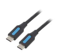 CORBF Câble USB 2.0 USB Mâle AUSB C Mâle 1m Noir 480Mbps VENTION