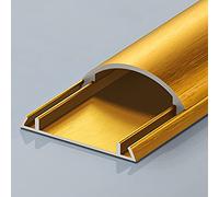 Corbus de Cordon pour Les Fils sur Le Sol, Large 27 40 93 110 mm Câbles Hider/Protector Canals Long 39 Pouces Cordons Système de Gestion de Raceway avec Bouchons, Mur du Salon à Domicile (Couleur: