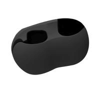 Cord Clips Silicone 4.2g Black Cable Holder For Portability | Pen Holder Clip, Wire Keeper For Black Wall Nightstand 4.2g Desk Dorm Room School Classroom Kitchen Organization