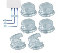 Cord Organizer Holder - Wire Keeper Desk Management, Clip Desk Cable Management Accessories for Desktop Bedside Table or Kitchen Cabinet Tidy Cable Organizer Holder for Office Home