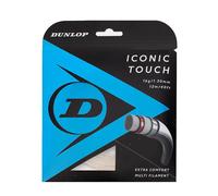 Cordage de tennis Dunlop Iconic Touch 16G Na 12 m Blanc 1,30 mm