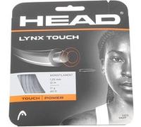 HEAD Cordage de tennis Lynx Touch – 17 (1,25 mm) – Noir transparent