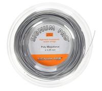 Cordage de Tennis - Signum Pro - Poly Mega Force - Gris - 1,29 mm - 200 m