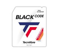 Cordage de tennis Tecnifibre Black Code 12 m Vert 1,24 mm
