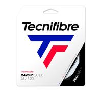 Tecnifibre Cordage de Tennis-Razor Code Blue Adulte, Blanc, 1.25 / 12m