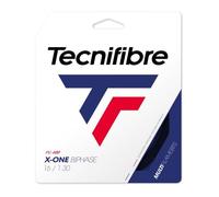 Cordage de tennis Tecnifibre X-ONE Biphase 12 m - black - 1,30 mm