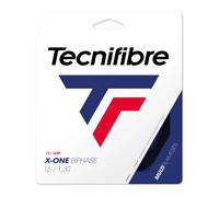 Cordage de tennis Tecnifibre X-ONE Biphase 12 m Noir 1,24 mm