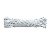 Cordage - drisse Connex - DY2702882 - Corde Multi-Usage, 8,0 mm x 10 m Blanc/Bleu Blanc