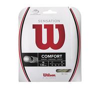 Cordages de Raquettes Wilson, Sensation, Rouleau de 12,2 mètres, Couleur Neutre