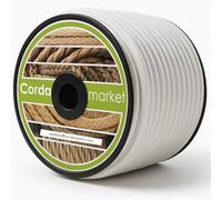 Cordamarket 8mm Élastique Mixte, Blanche, 50mts
