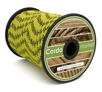 Cordamarket 8mm Corde drisse Mixte, Jaune Fluo, 50mts
