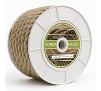 CORDAMARKET Corde Canne à Sauter Corde 20 mm Naturelle 15 m