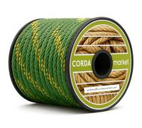 Cordamarket Cuerda driza Corde. Mixte, Jaune/Vert, 10mm a 25mts