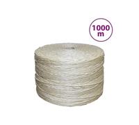 vidaXL Corde 100% sisal 3 mm 1000 m