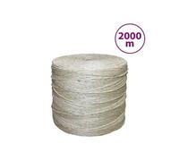 Corde 100 % sisal 3 mm 2000 m 155007
