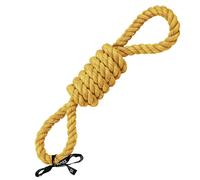 Corde 2 boucles pour chien Ebi Tug Life Jaune 65x14x14 cm