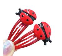 Corde à cheveux en forme de Ladybird rouge de dessin animé / pince à cheveux mignonne coiffe cheveux