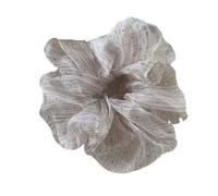 Corde à cheveux en tissu Ensemble de chouchous à paillettes transparentes, 1 pièce