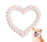 Corde À Corde Jouet De Chien, Jouet À Mâcher De Chien, Corde En Forme De Cœur Pour Mâcher Des Jouets, Jouet Chien Corde Coeur Interactif, Jouets Pour Animaux Compagnie Pour Petits Chiens Moyens
