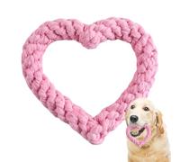 Corde À Corde Jouet De Chien, Jouet À Mâcher De Chien, Corde En Forme De Cœur Pour Mâcher Des Jouets, Jouet Chien Corde Coeur Interactif, Jouets Pour Animaux Compagnie Pour Petits Chiens Moyens