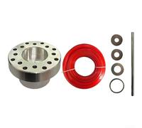 Corde à gazon carrée de 30 m avec tête de coupe en alliage d'aluminium pour débroussailleuse multi-trous dans l'entretien de la pelouse et du jardin