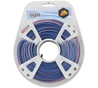 Corde à gazon durable en nylon haute résistance de 2,4 mm (trois couleurs) | Robuste de 3,5 mm d'épaisseur, coupe épaisse pour les mauvaises herbes, nylon durable, réduit la casse