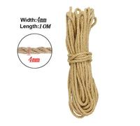 Corde À Gratter En Sisal Naturel Pour Chat,Griffe De Patte De Chat,Protecteur De Meubles,Tour D'arbre À Chat,Cadre D'escalade,Ulde Liaison Bricolage - Type 4mm-Jute(10m) #B