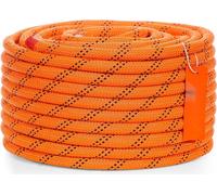 Corde à grimper dans les arbres pour arboristes - polyester doublement tressé - 1/2 pouce - 120 pieds de corde - haute résistance - idéal pour l'entretien et la promotion des arbres