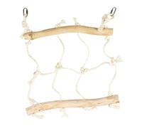 Corde à grimper pour oiseaux en bois de java Duvoplus Beige 40x35x3 cm