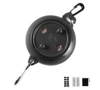 Corde A Linge Camping, Corde À Linge Camping De 10m avec 10 Clips Fixes Et 20 Clips, Etendoir Linge Exterieur Retractable Adapté Aux Voyages De Camping en Intérieur Ou en Extérieur