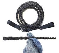 Corde à linge de voyage à triple tresse, corde à linge réglable, séchoir à linge à suspendre, pour hôtel, camping/buanderie,sèche les vêtements n'importe où sans pinces à linge.