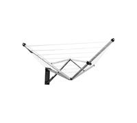 Corde à linge murale Brabantia WallFix 475924 Metallic Grey