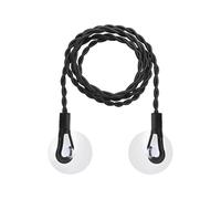 Corde à Linge Nomade, Corde à Linge avec Ventouses Puissantes, Câble Résistant Anti-Vent avec Crochet Anti-Dérapant Pliable pour Salle de Bain, Balcon, Hôtel et Camping