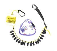 Corde à Linge Rétractable 10m Portable avec 20 Pinces