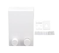 Corde à Linge rétractable | Acier Inoxydable Robuste pour Une Utilisation intérieure/extérieure | 4,2 m Ligne de séchage à Linge Invisible | Capacité de Chargement de 20 kg (White)