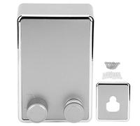 Corde à Linge Rétractable Argent 4,2m, Fil en Acier Inoxydable pour Intérieur, Montage Mural Facile, Idéal pour Petits Espaces et Voyages