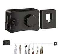 Corde À Linge Rétractable Extérieur,Lignes de Séchage Murale pour Linge - Ligne de Séchage Gain de Place pour Balcon Chambre Salle de Bain Séjour Appartement Hôtel & Terrasse