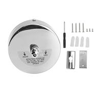 Corde à Linge Rétractable, Fil Acier Inoxydable 304, 3,8m - Gain de Place, Installation sans Perçage, Usage Intérieur Extérieur Polyvalent (2,8 Millions)