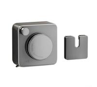 Corde à linge rétractable pour intérieur ou extérieur - Fil d'acier extensible pour balcon, salle de bain - 30 m - Espace de séchage - Gris