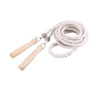 Corde à Longue en Lin et Coton, Poignée Ronde Ergonomique | Jeu D'équipe et Entraînement Collectif, Portable et Résistant, Surface Lisse, Texture Claire