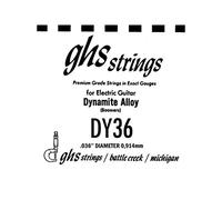 Corde à l'unité GHS BOOMERS pour guitare électrique - Dynamite Alloy Wound - DY36