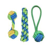 Corde à mâcher de Chien, Petit Jouet Corde de Chien,3 Pack Puppy Tug of War Corde - Fournitures de Dentition en intérieur, Jouets de maillers agressifs, résistant aux morsures pour soulager l'ennui