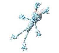 Corde à mâcher pour animaux de compagnie Jouet pour chien Design de torsion en fibre forte Soin des dents Mouvement relaxant Booster d'activité Temps de jeu Engagement Construction Fl