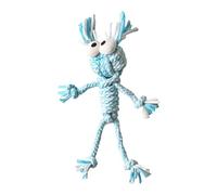 Corde à mâcher pour chien, solution de mastication sûre, 25 x 40 cm, jouets en corde pour chien, presque indestructible, nettoyage des dents, pour intérieur et adulte, animal domestique, extérieur