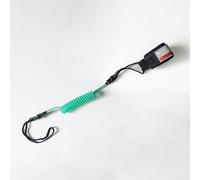 Corde à main réglable pour le surf avec matériau à ressort, nœud de sécurité renforcé pour activités aquatiques sécurisées (vert)