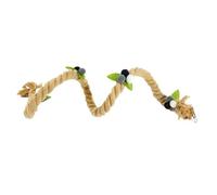 Corde à oiseaux, support d'escalade, jeu de dentition - Perchoir en corde | pour casser les jambes, les jeux musculaires, l'ennui, le stress, les gencives, la santé, accessoires de cage pour perruche